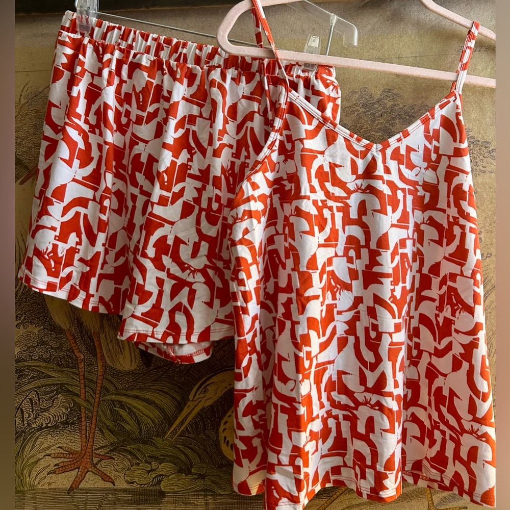 * New Universal Standard 2 Piece Sleep Set Cami & Shorts 2XS = SZ 6-8 *